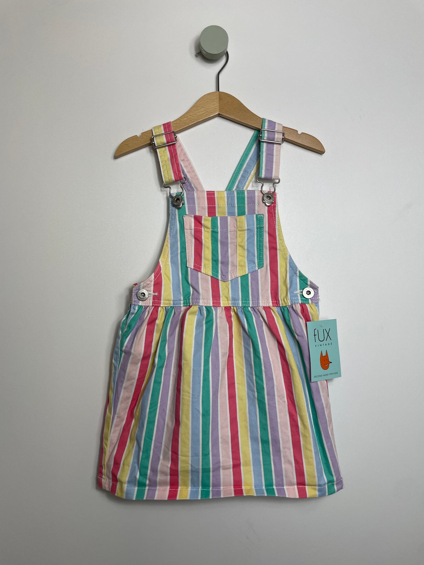 Latzkleid Streifen • 98 • k-d