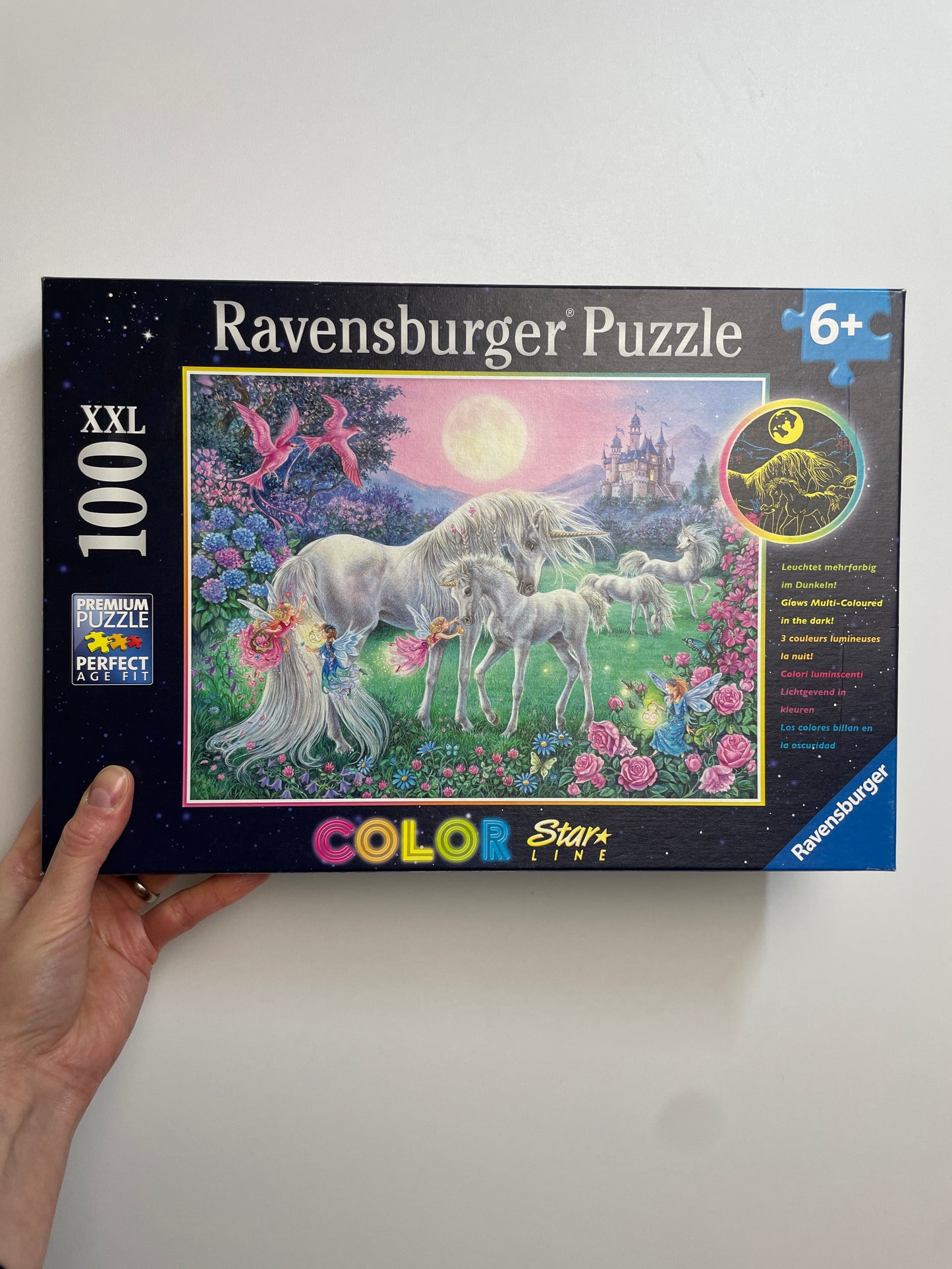 Einhorn Puzzle • 100 XXL Color Star • ravensburger