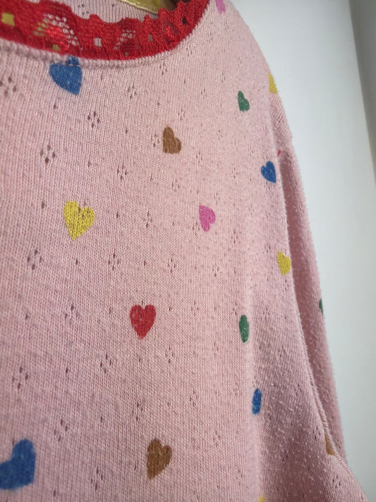 LANGARMSHIRT HERZCHEN • 152 • MINI BODEN