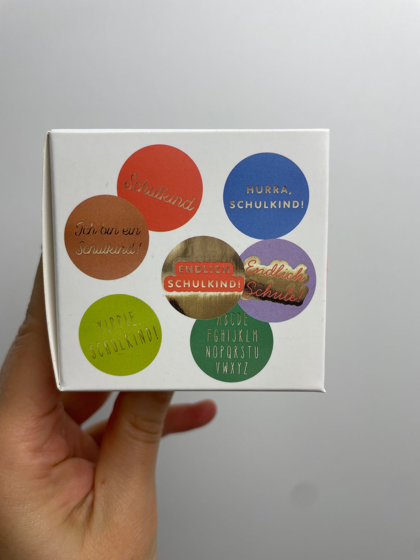 Paper Poetry • Sticker Schulkind • 100 Stück
