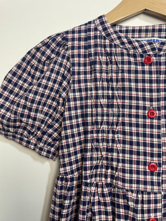 kariertes Vintage Kleid • 116 • twinners