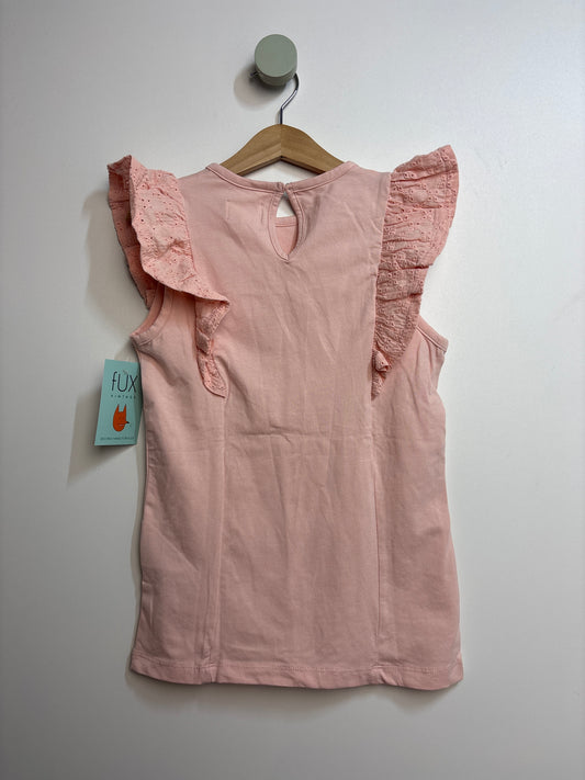 Top mit Rüschen • 140 • creamie