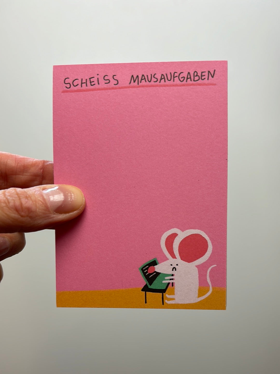 Scheiss Mausaufgaben • Block