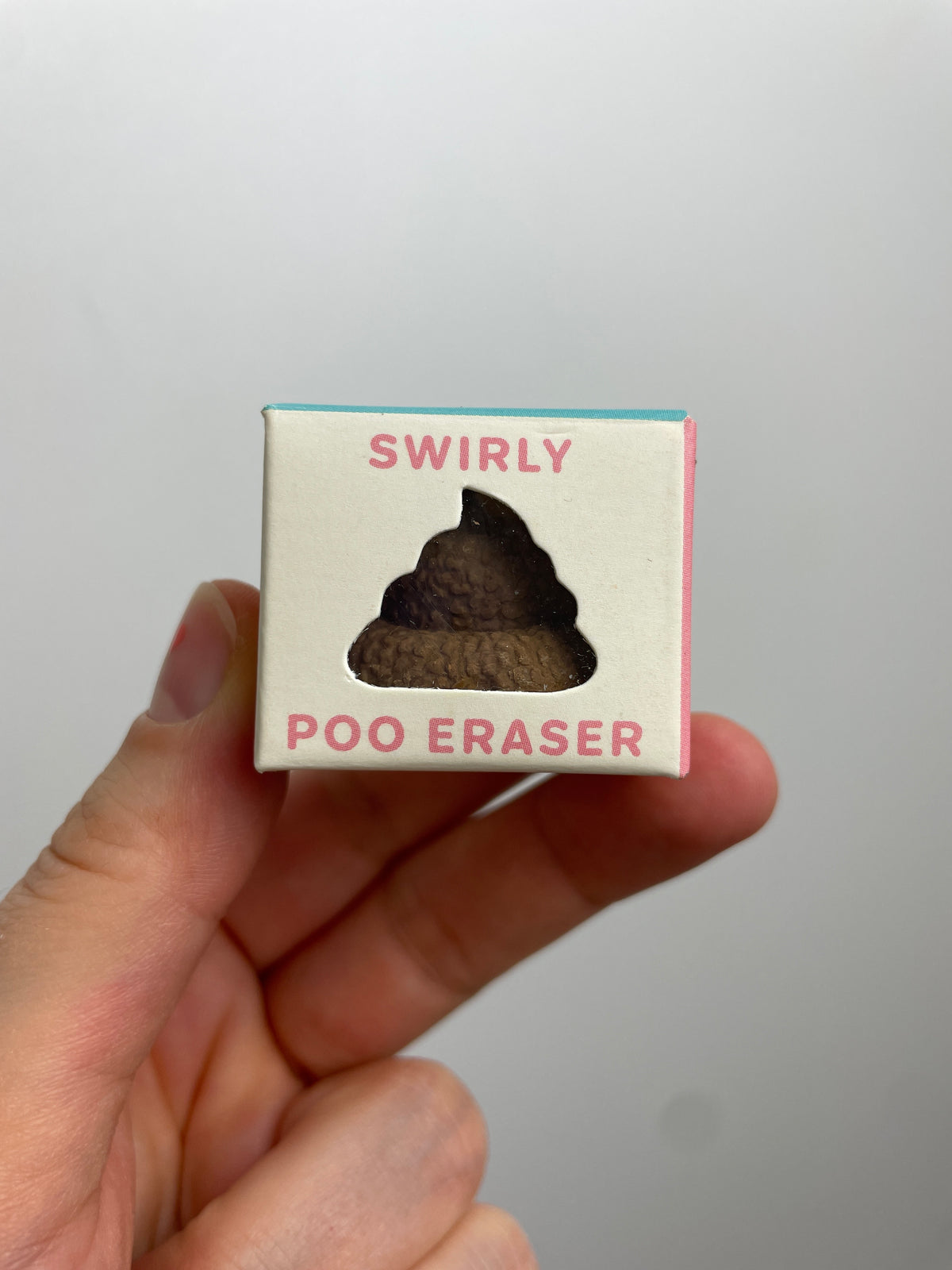 KACKHAUFEN RADIERGUMMI • SWIRLY POO ERASER