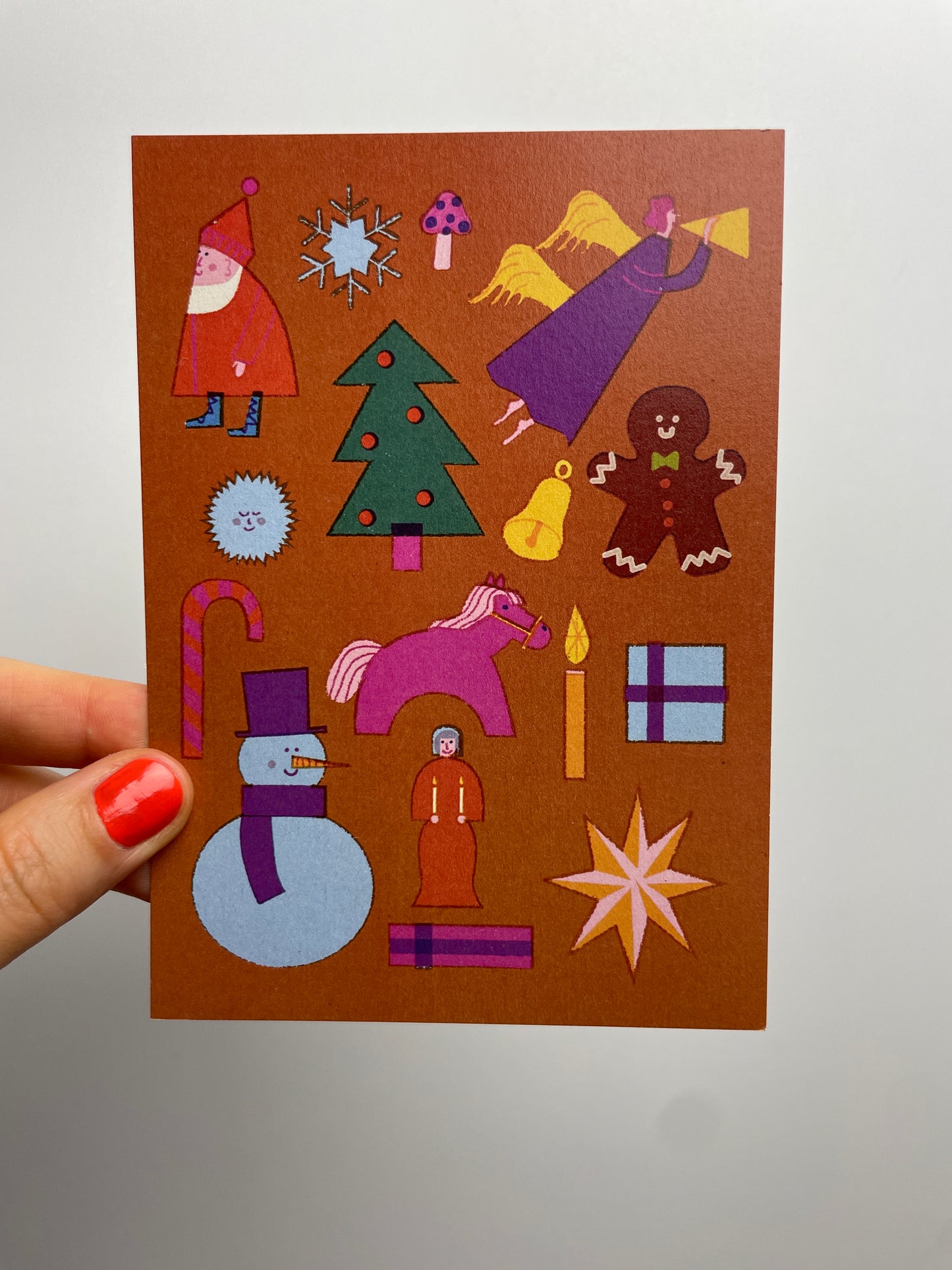 Weihnachtskram • Postkarte