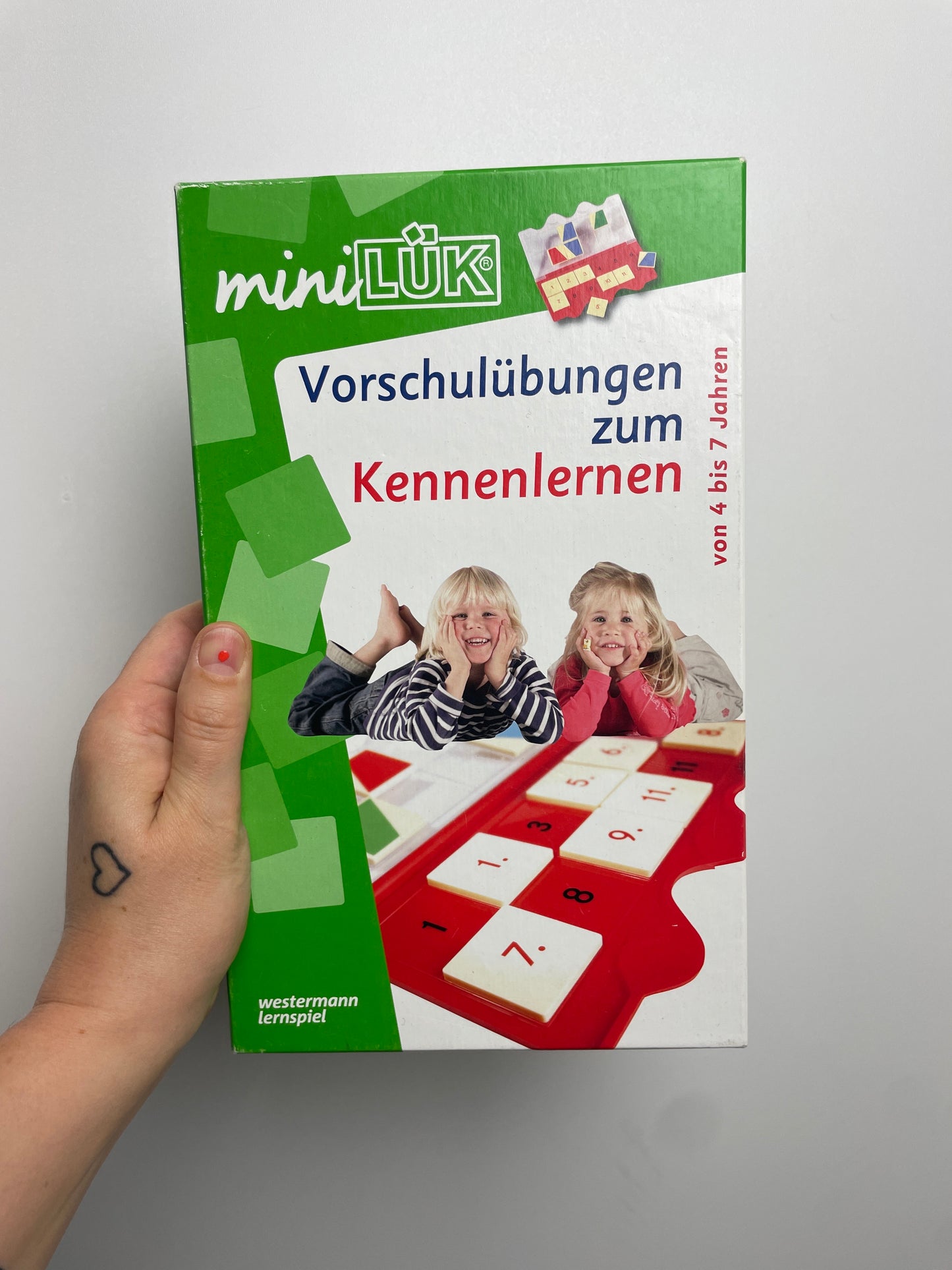 mini lük Vorschulübungen zum Kennenlernen • westermann lernspielverlag