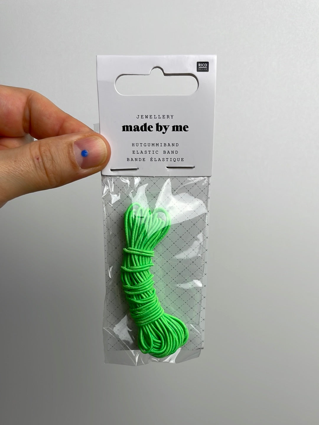 HUTGUMMIBAND NEON • 1MM x 5M