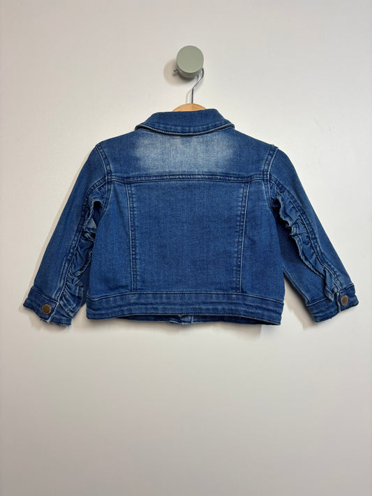 Jeansjacke mit Rüschen • 86 • cotton on kids