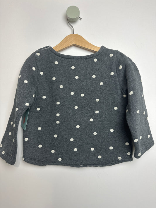 Sweatshirt Punkte • 92 • petit bateau