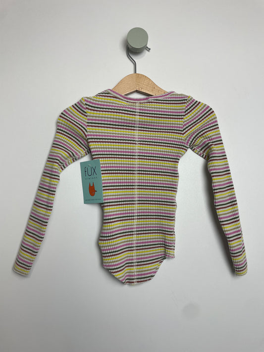 Ripp Langarmshirt Streifen • 98 • molo