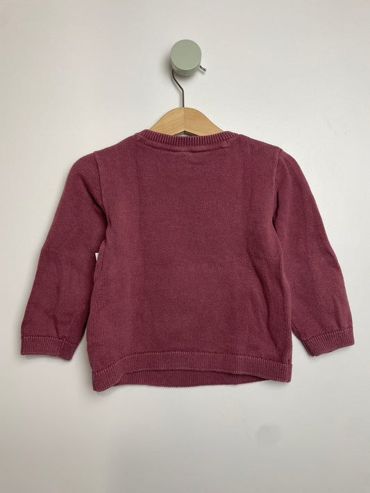 Pullover Eichhörnchen • 86 • h&m