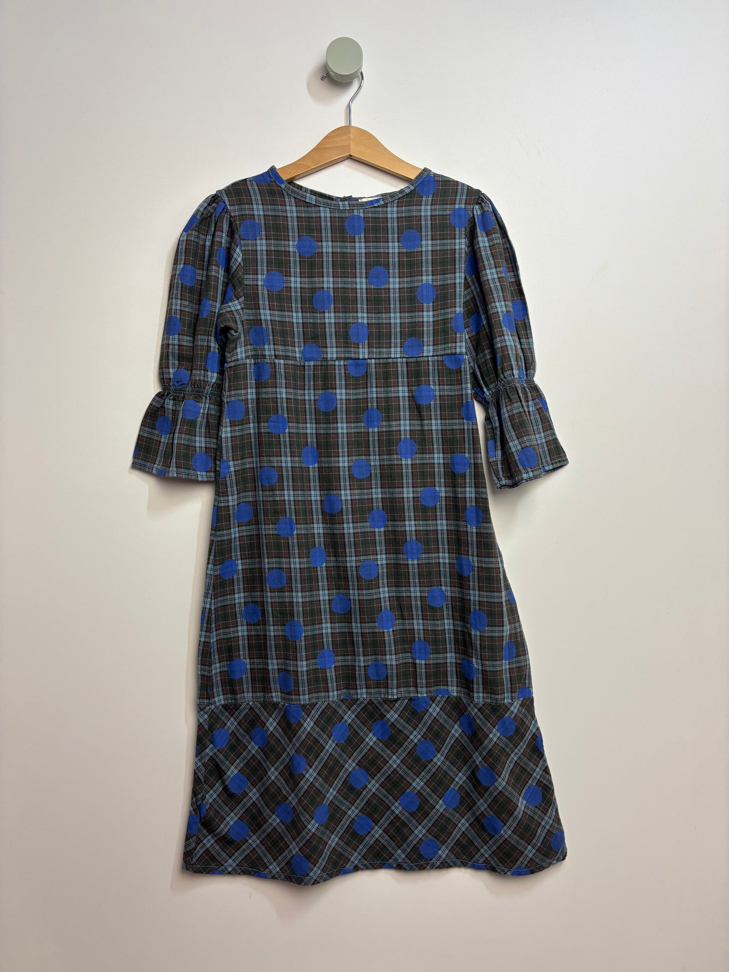 Kleid Kariert & Punkte • 128 • long live the queen