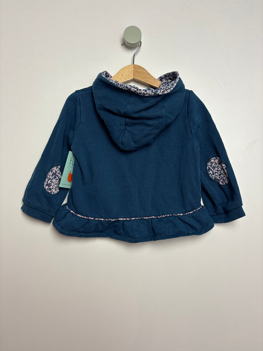 Sweatjacke Rüschen • 92 • sergent major