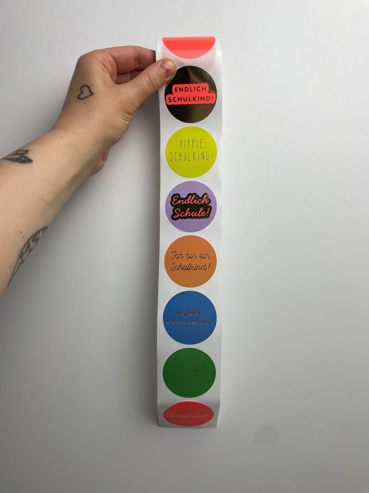 Paper Poetry • Sticker Schulkind • 100 Stück