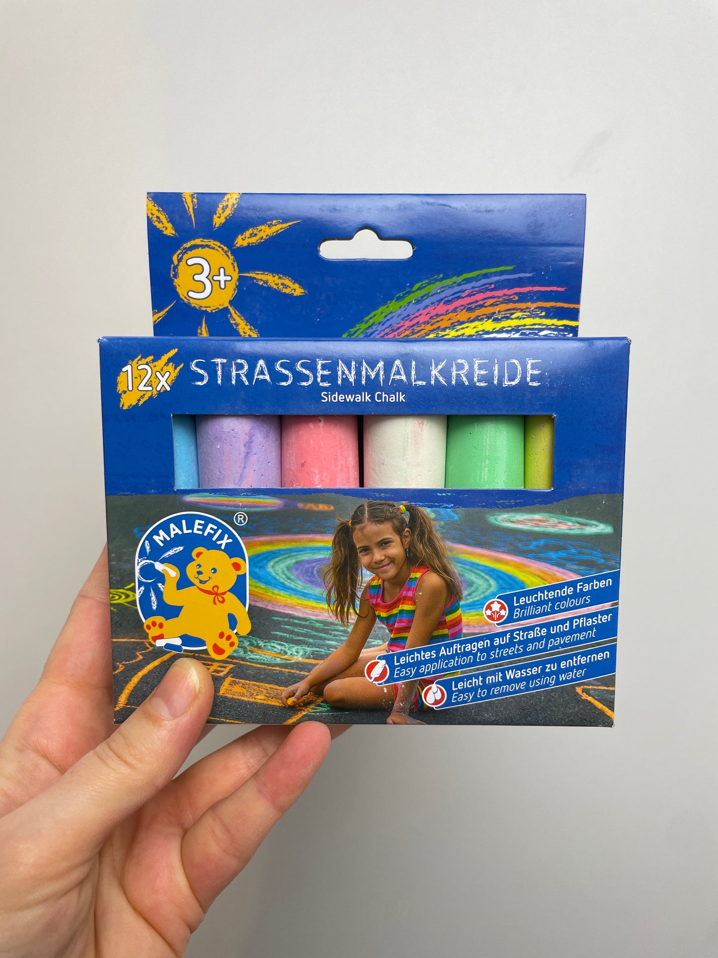 MALEFIX STRASSENMALKREIDE • 12 STÜCK
