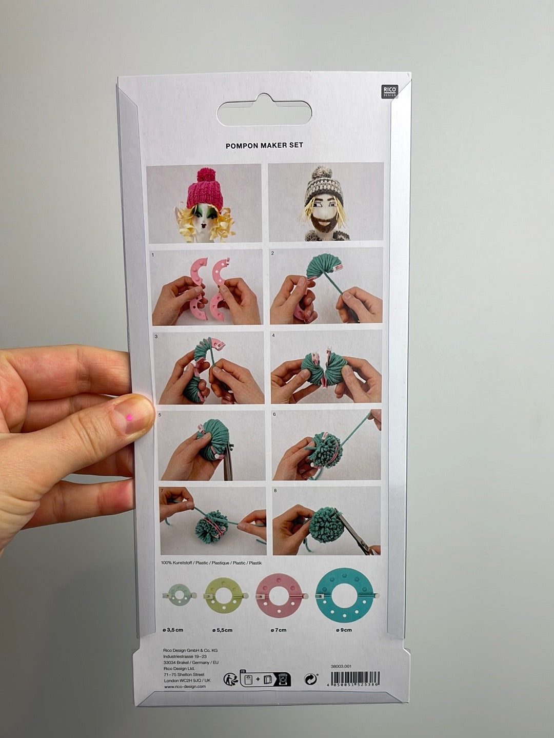 Made by Me • Pompon Maker 4er Set