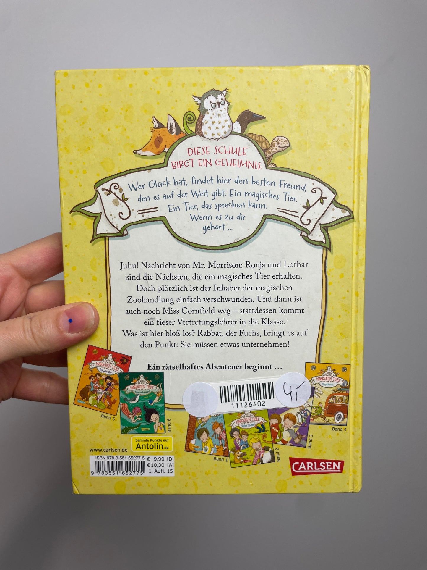 Die Schule der Magischen Tiere •Wo ist Mr.M? • carlsen