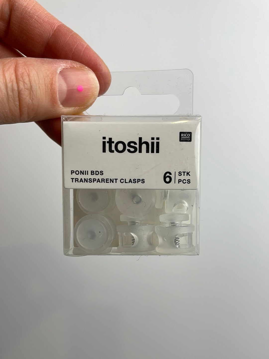 itoshii • Transparent Verschlüsse