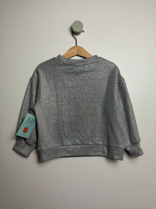 GLITZER SWEATSHIRT • 98 • ARKET