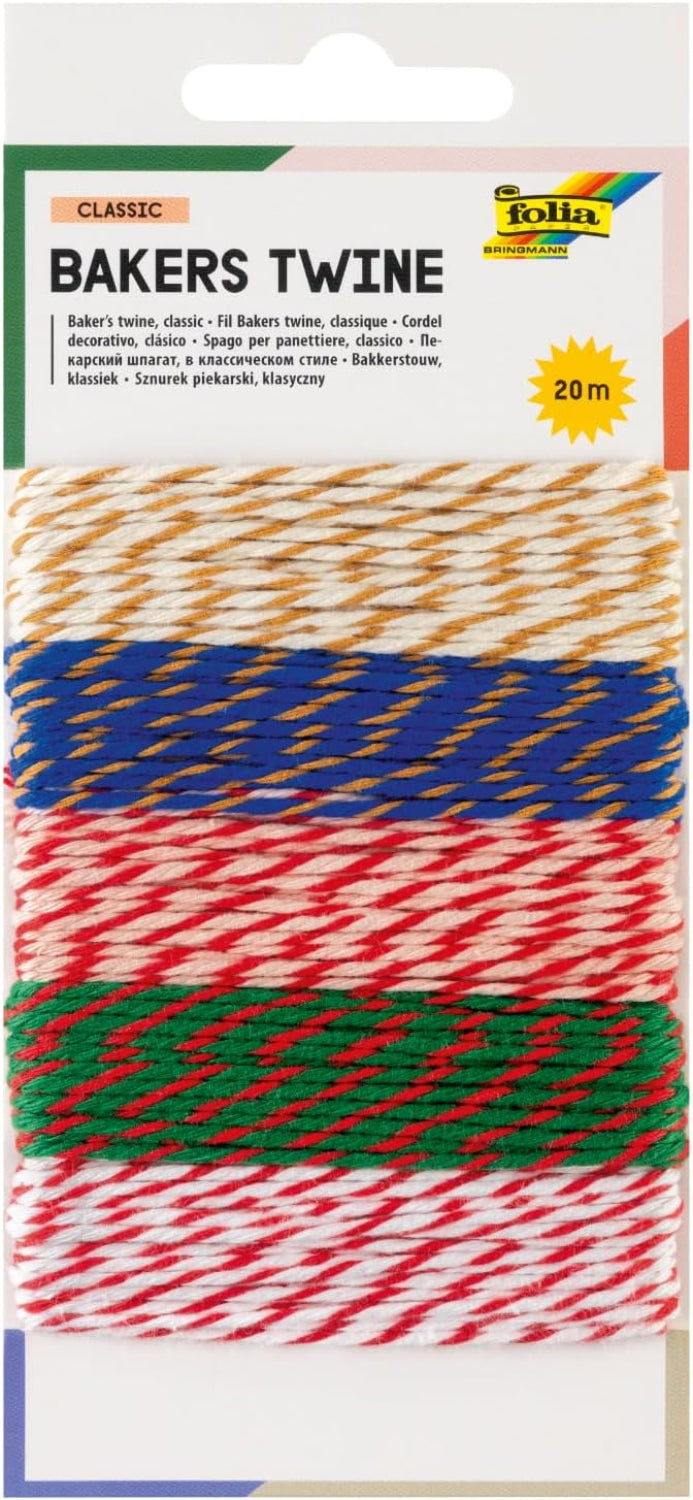 FOLIA • BAKERS TWINE KLASISCH • Ø 2 MM • 5 x 4 M