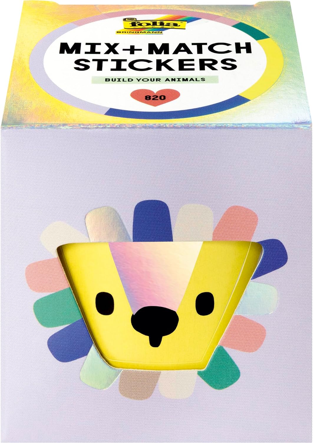 FOLIA • STICKERROLLE MIX & MATCH ANIMALS • 820 STICKER