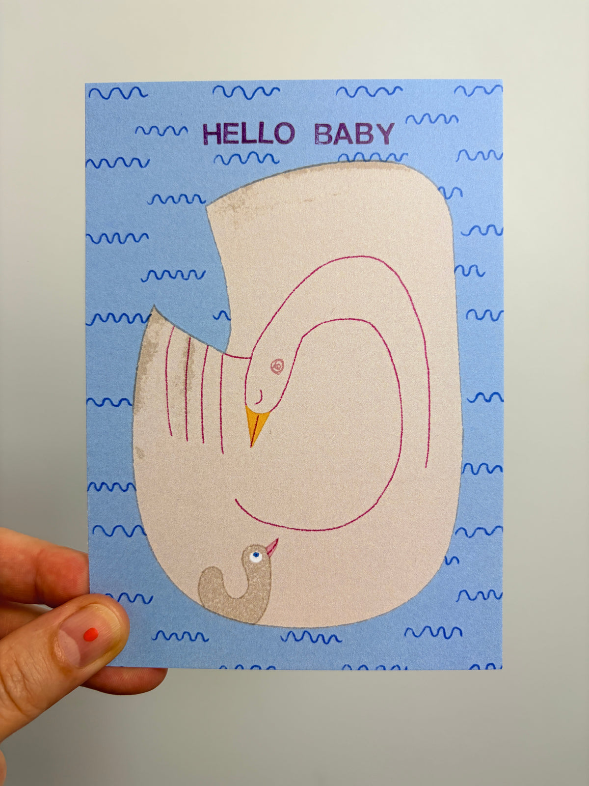 HELLO BABY • POSTKARTE