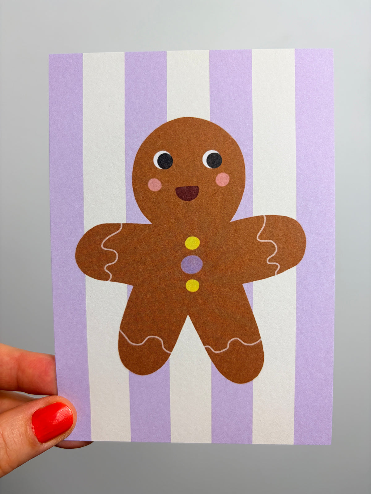 POSTKARTE • LEBKUCHENMANN