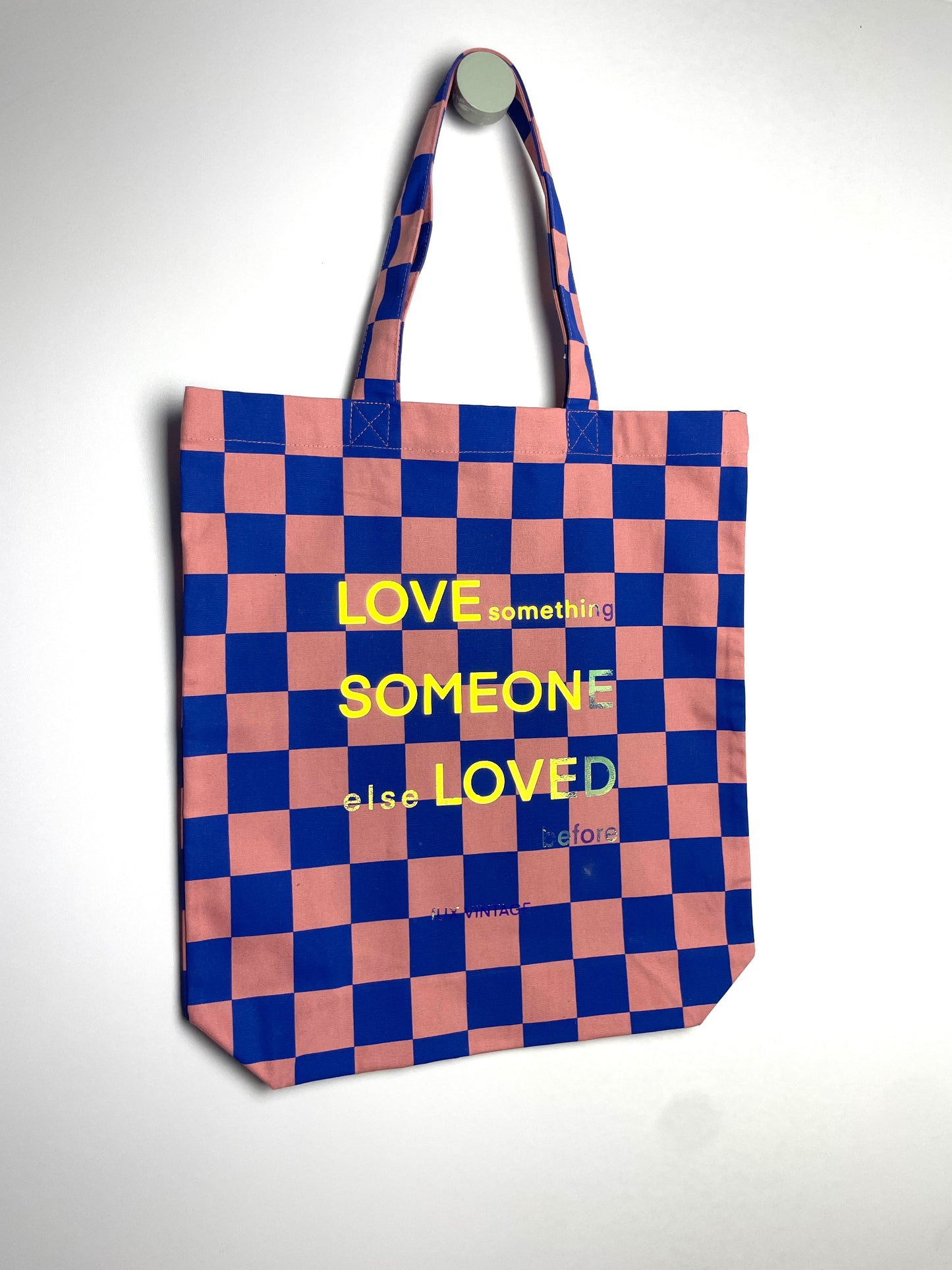 Shopper Grid • blau & rosa
