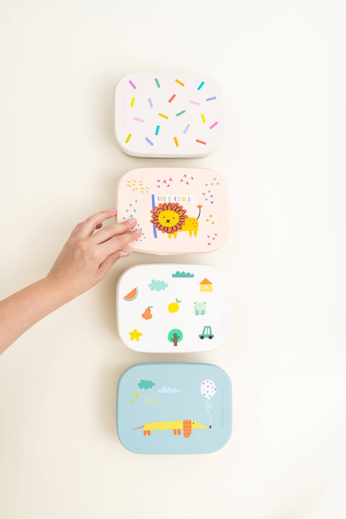 LUNCHBOX AUS EDELSTAHL MIT Fächern FÜR ORIGAMI FÜR KINDER