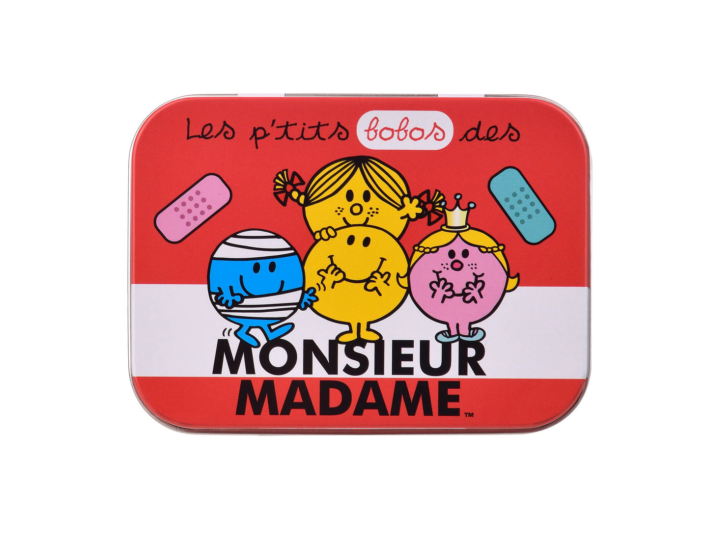 Metallbox mit 24 Pflaster • Monsieur Madame