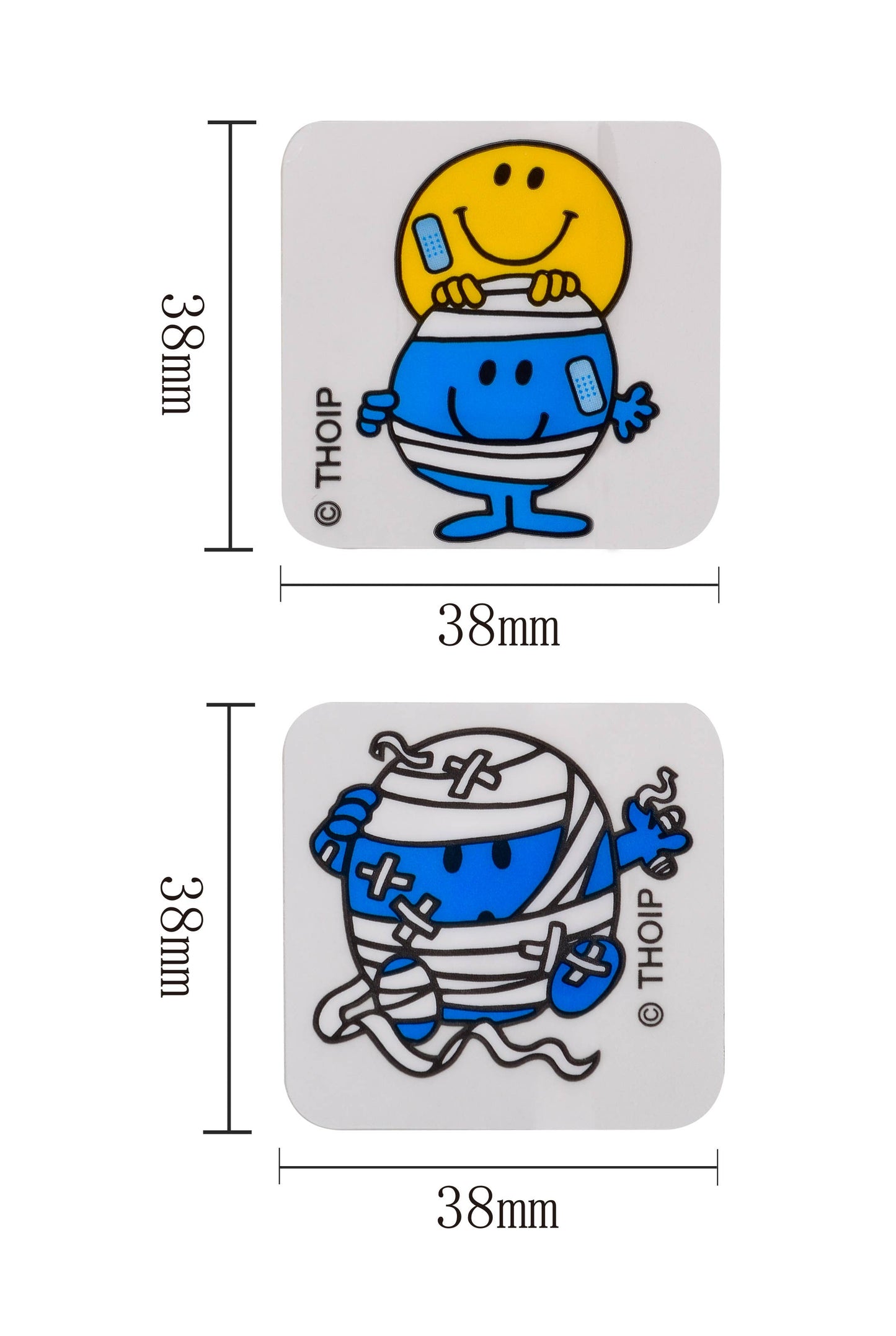 Metallbox mit 24 Plaster • Monsieur Madame