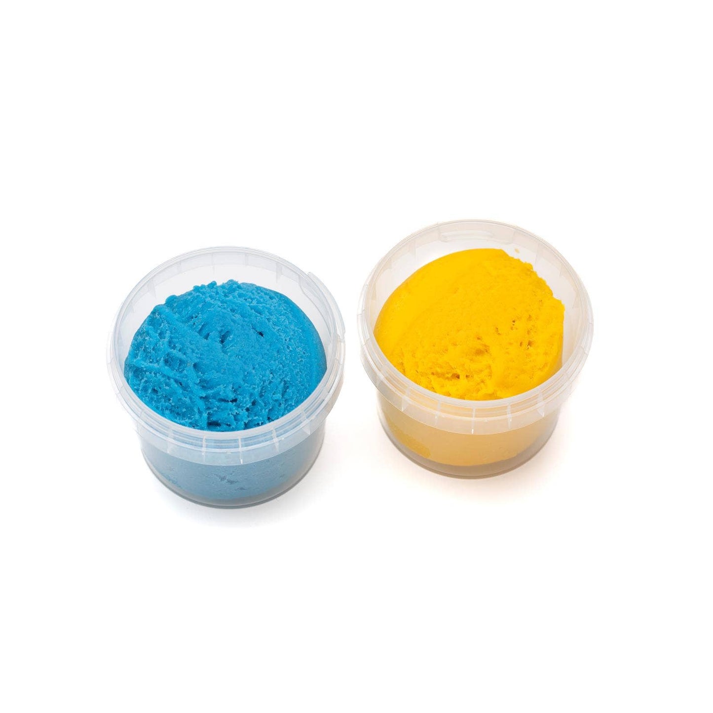 Bio-Easy-Knete vegan • 2er Set • Blau & Gelb