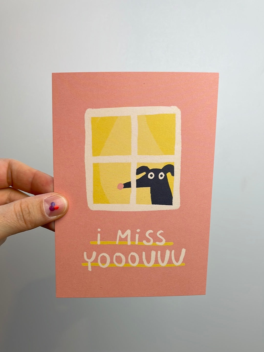 i Miss yooouuu • Postkarte