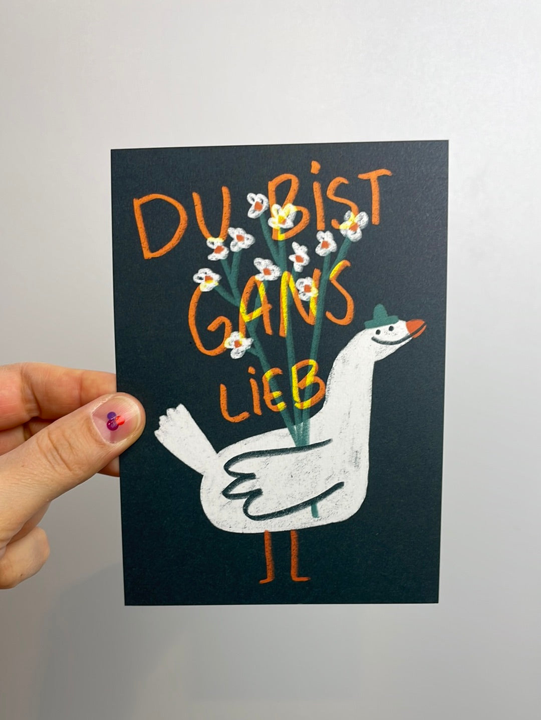 Du bist Gans lieb• Postkarte