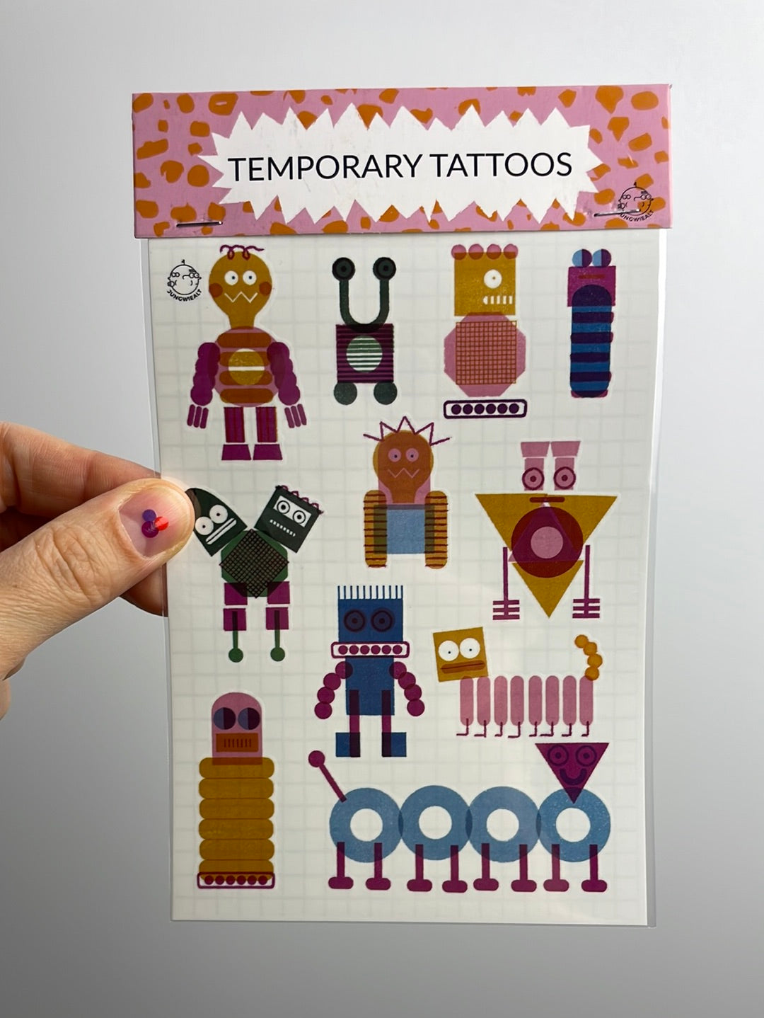 Temporary Tattoo • Robots