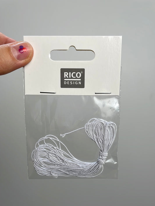 Hutgummiband • 1mm x 5m