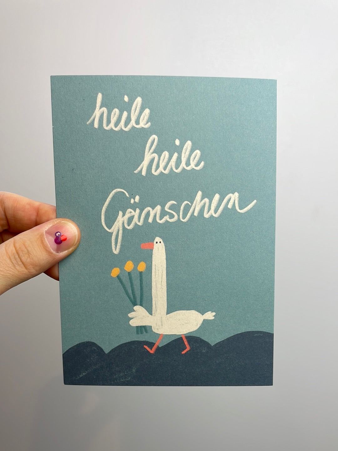 heile heile Gänschen • Postkarte