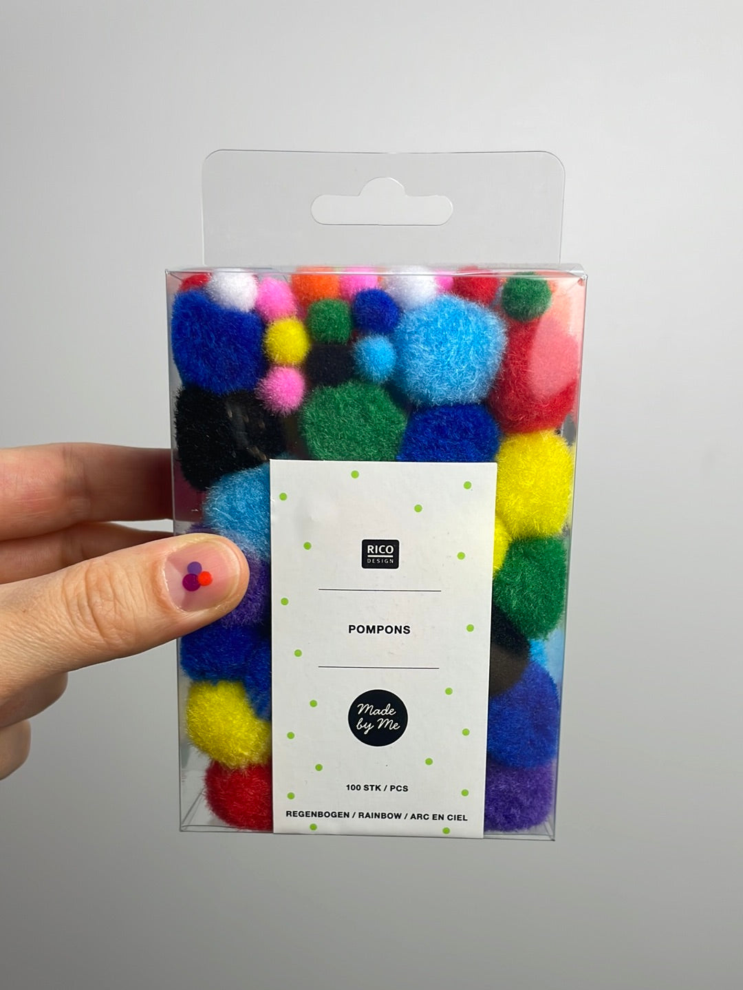 Made by Me • Pompons • Regenbogen