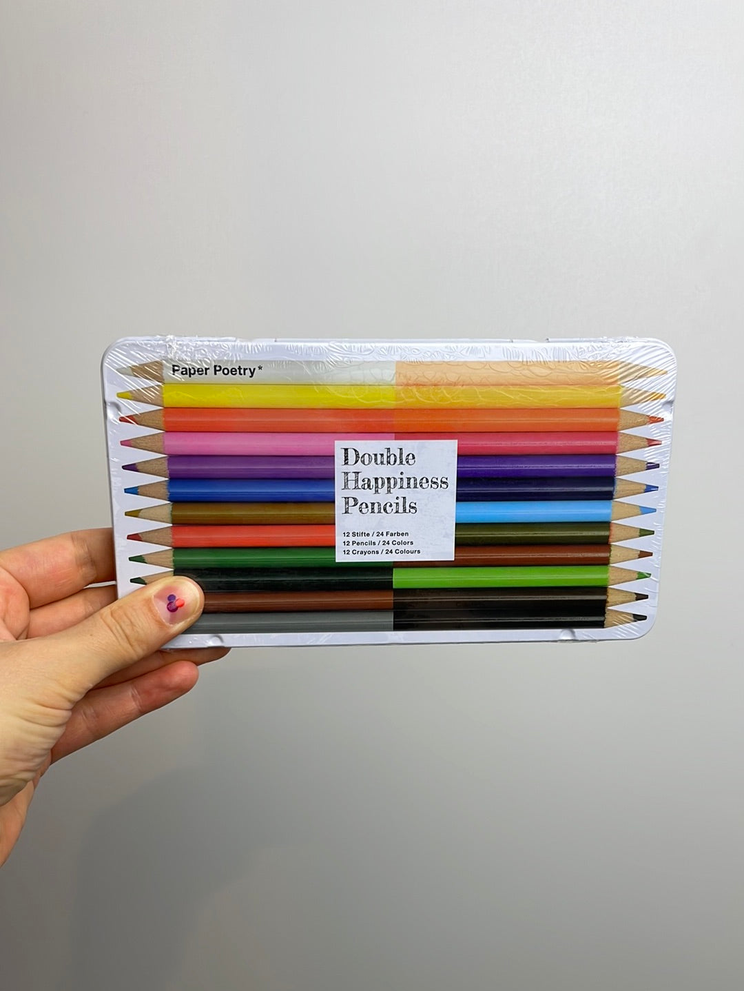 Paper Poetry • Buntstifte 2in1 • 12 teilig