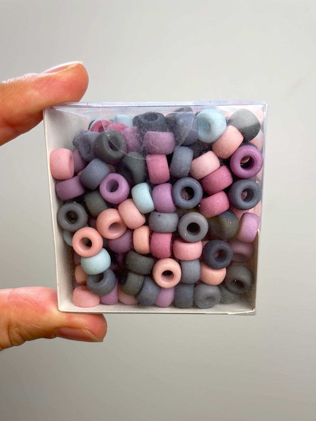 itoshii - Ponii Beads matt Erdfarben 9x6mm 400 Stück