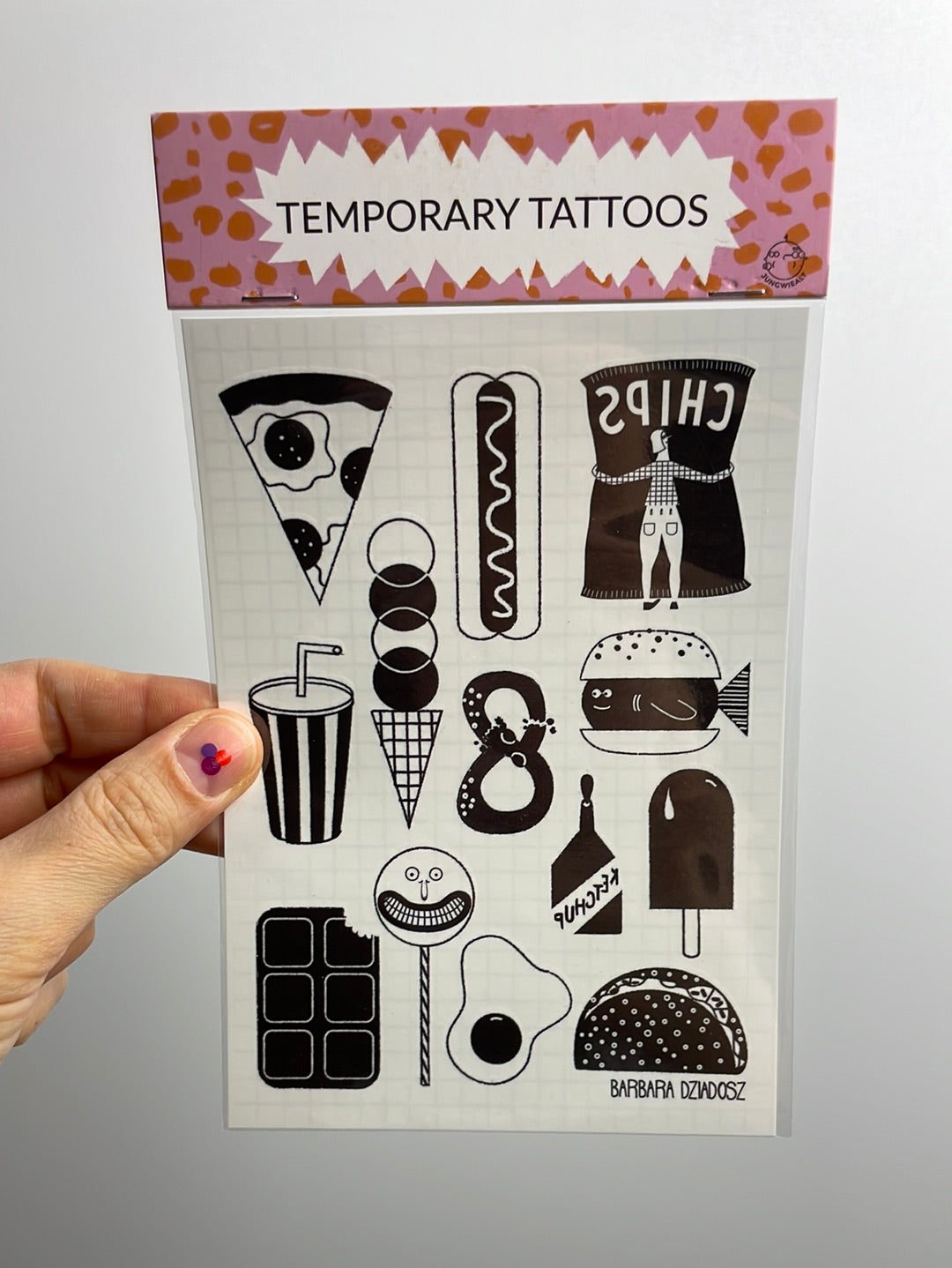 Temporary Tattoo • Junk Food