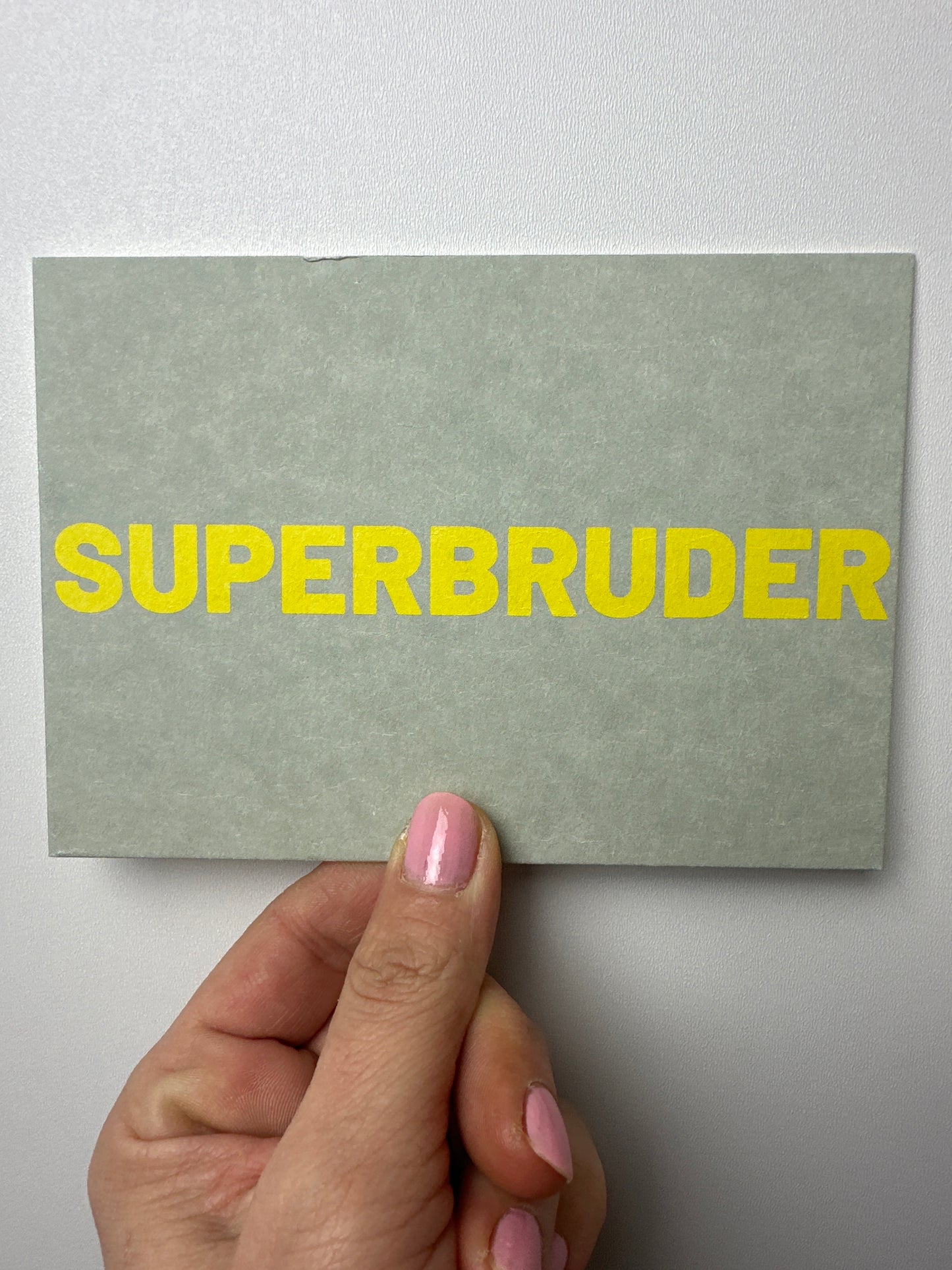 POSTKARTE • SUPERBRUDER