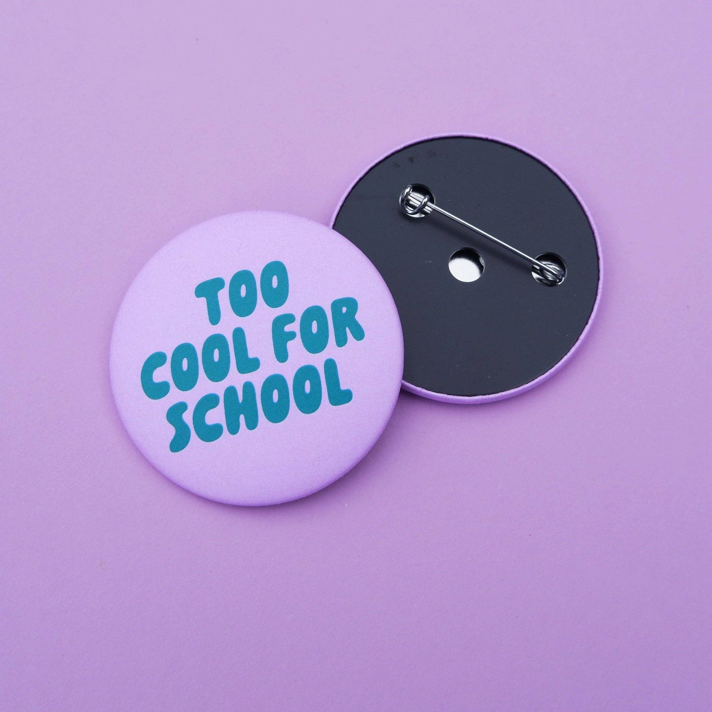 BUTTON • TOO COOL FOR SCHOOL • FLIEDER GRÜN