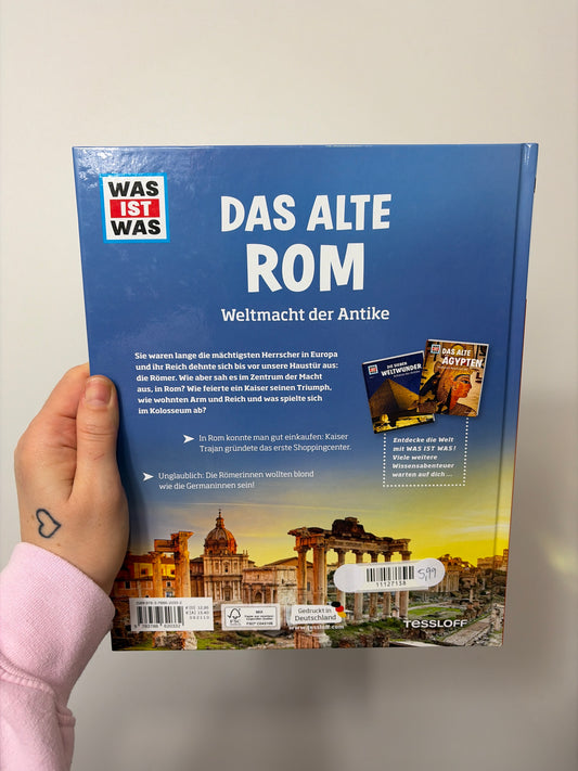 BUCH • DAS ALTE ROM• WAS IST WAS • TESSLOFF