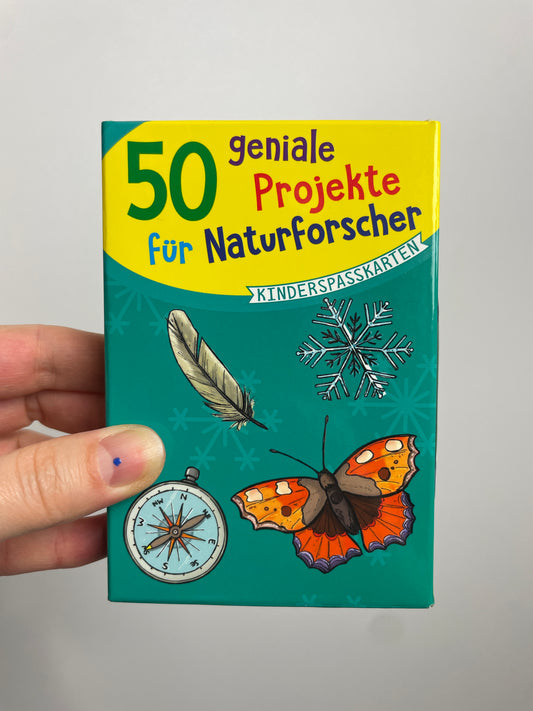 50 geniale Projekte für Naturforscher • Karten • circon verlag