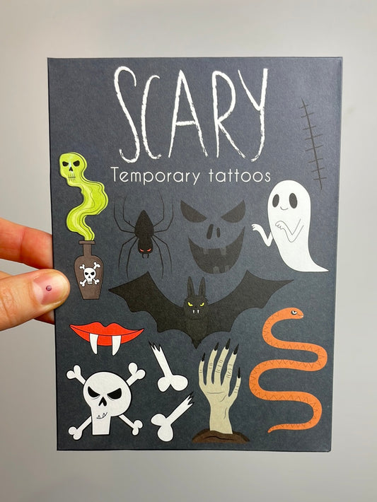 Temporary Tattoo • Scary