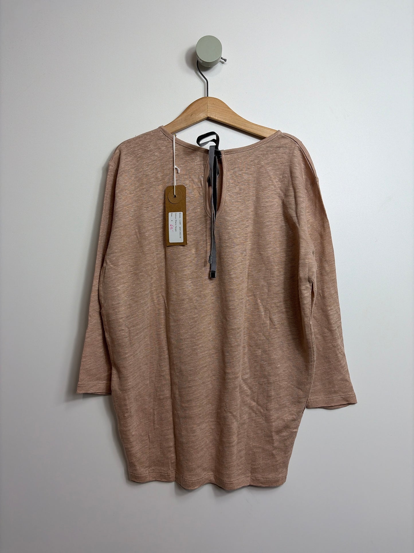 LEINEN LANGARMSHIRT • 128 • RUBY THUESDAY