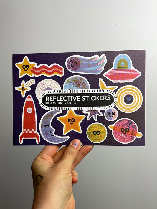 Reflective Sticker • Space