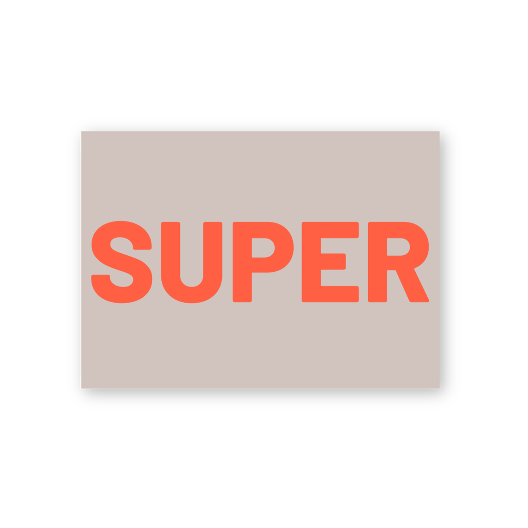 POSTKARTE • SUPER
