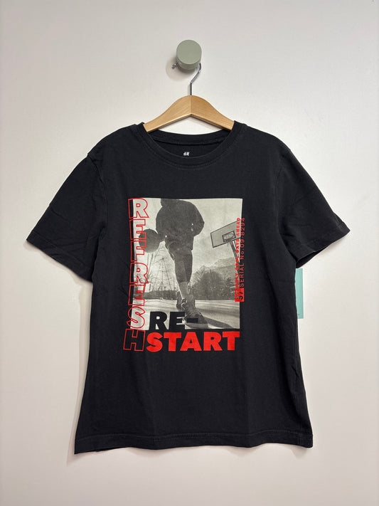 T-Shirt Basketball • 128 • h&m